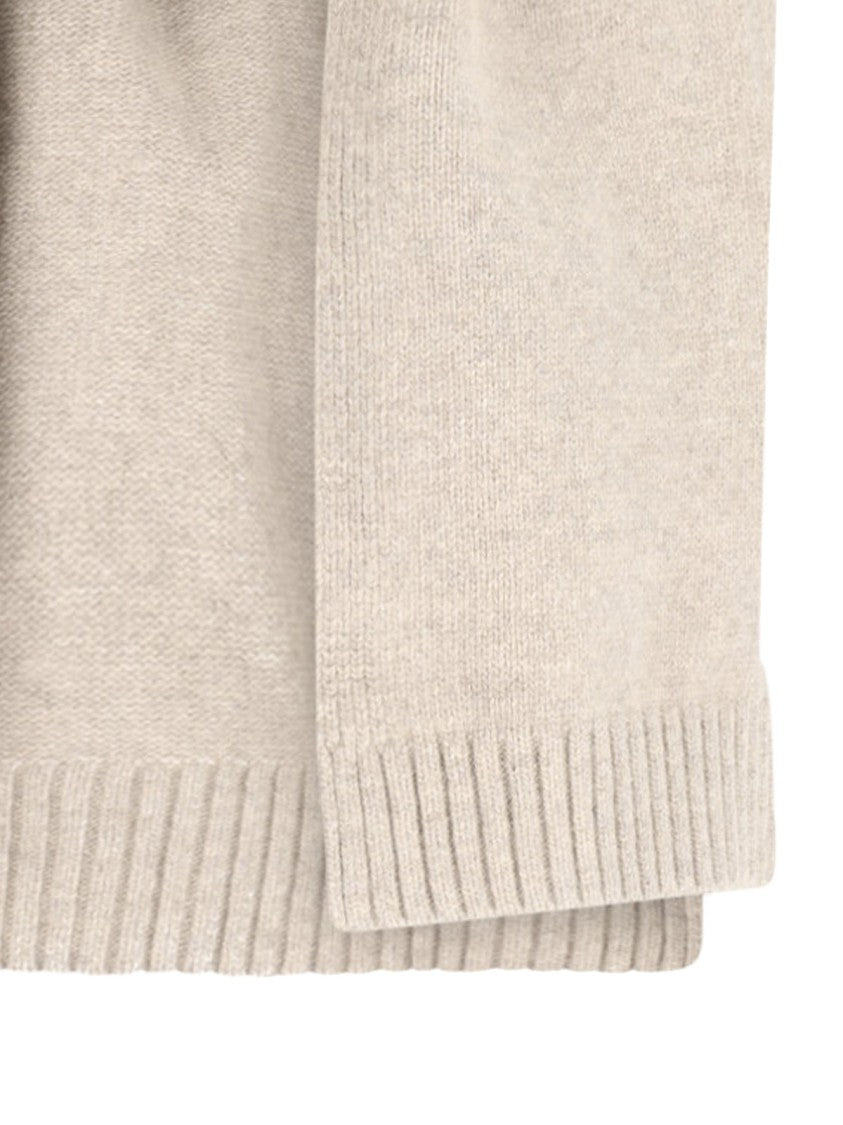 Ivir Beige Scarf With Soft Texture And Timeless Appeal
