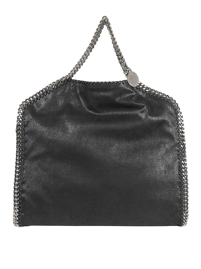 Stella Mccartney Slouch Body Handbag With Chain-Link Trim