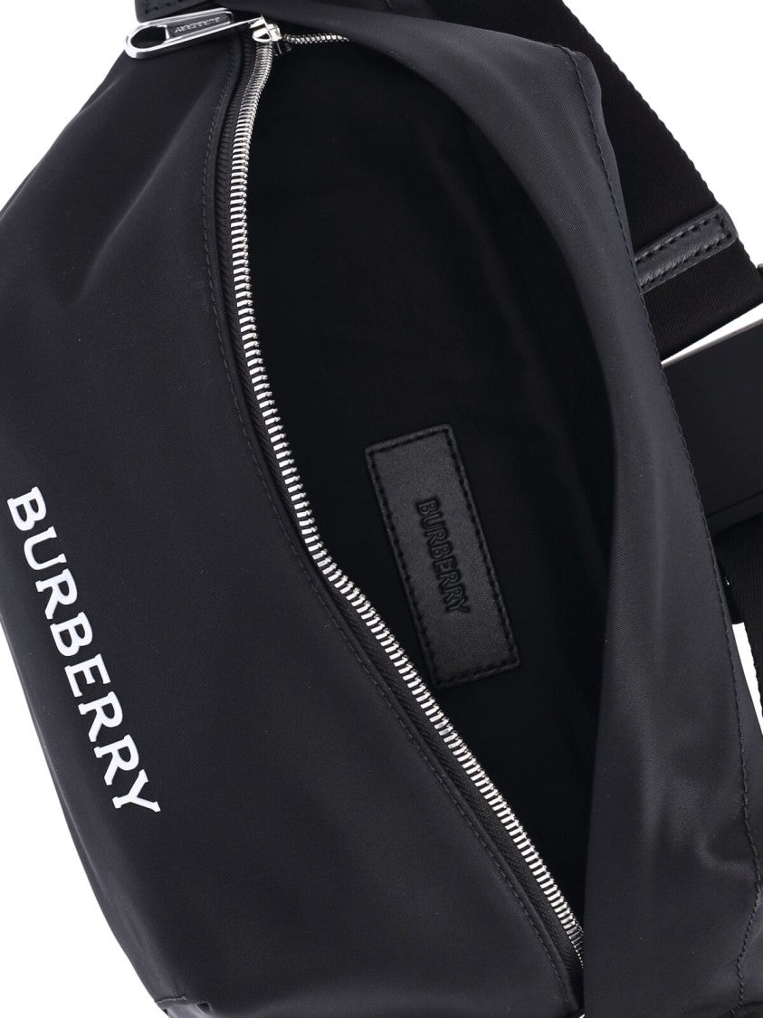 Burberry Black Sonny Fabric Belt Bag