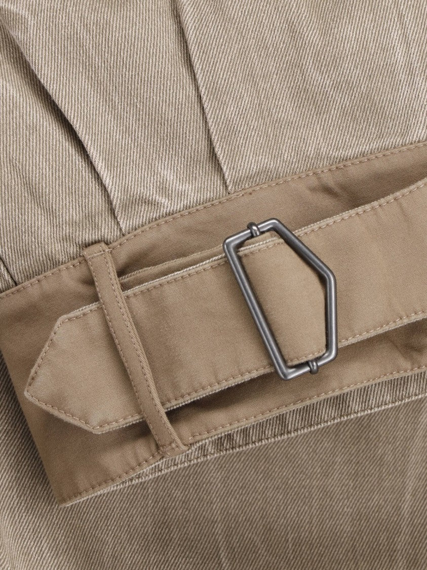 Our Legacy Green Battle Cropped Cotton Jacket
