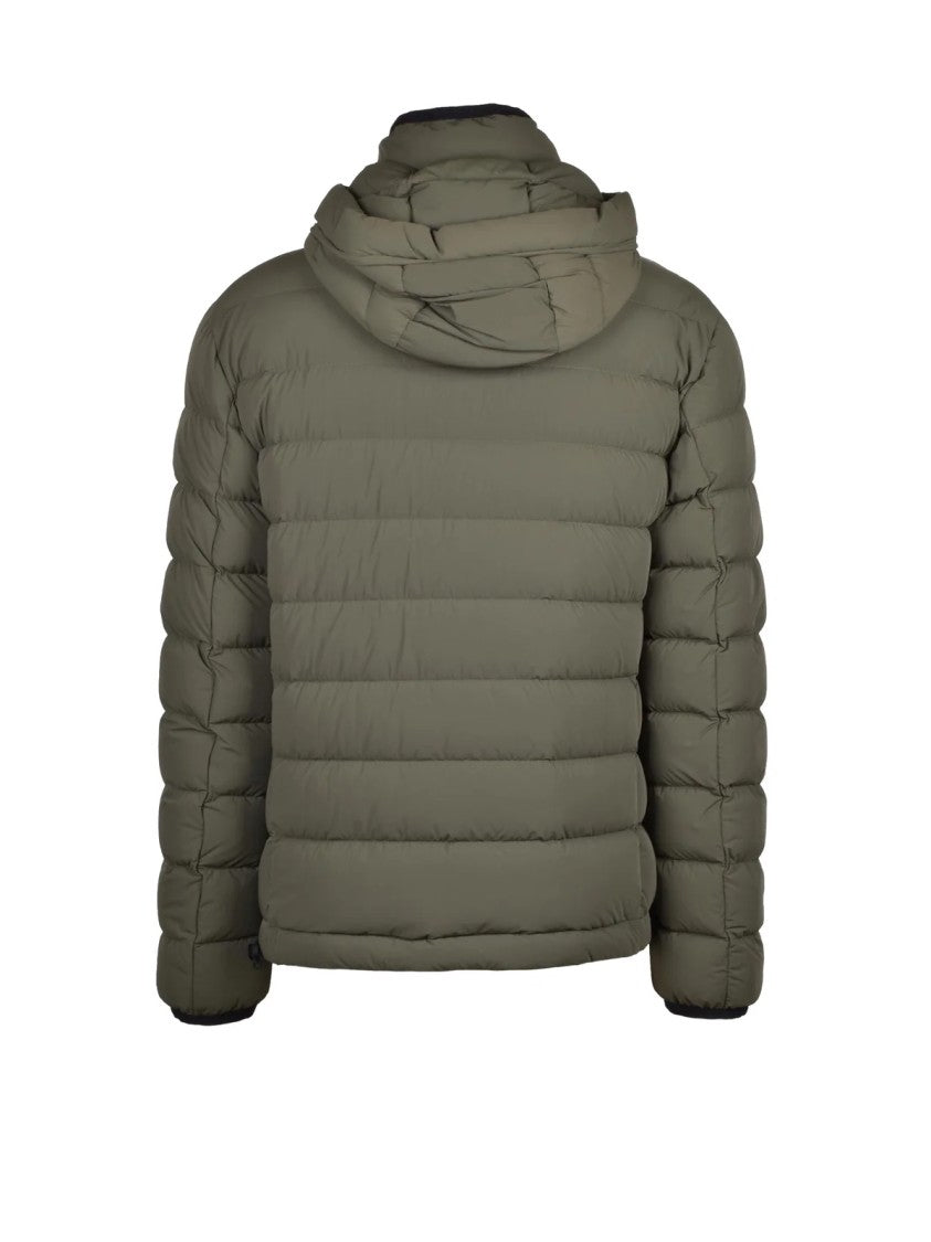 Peuterey Military Green Boggs Ns Down Polyamide Jacket