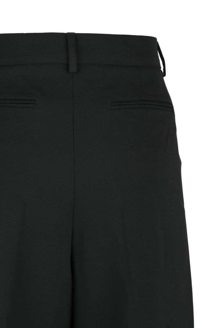 Sportmax Assuan Trousers With Pleats - Black