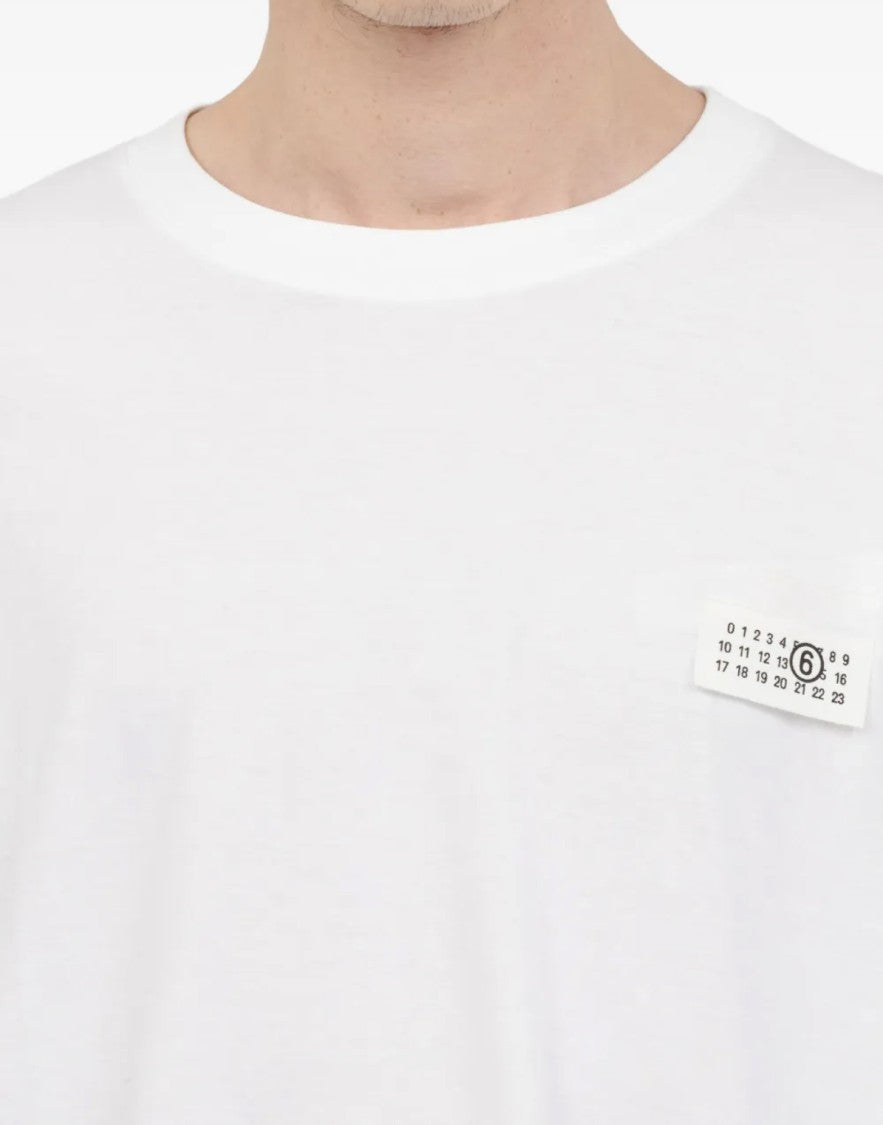 Maison Margiela Mm6 Numbers Logo T-Shirt