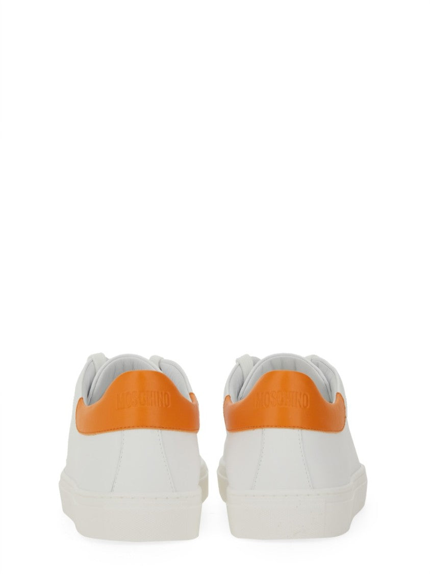 Moschino Leather Sneakers