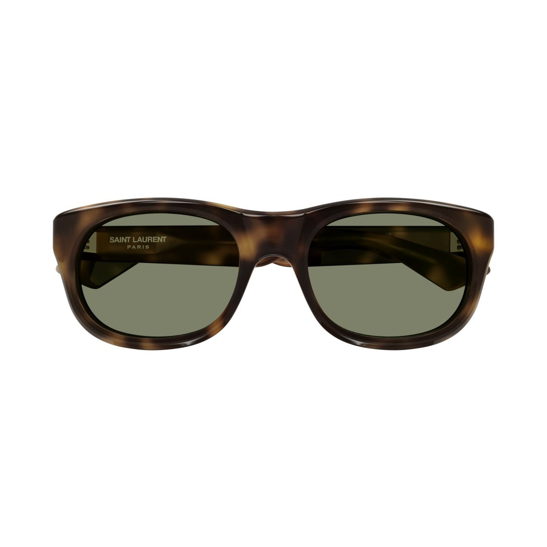 Saint Laurent Sl 815 Romy Rectangular Tortoiseshell Sunglasses