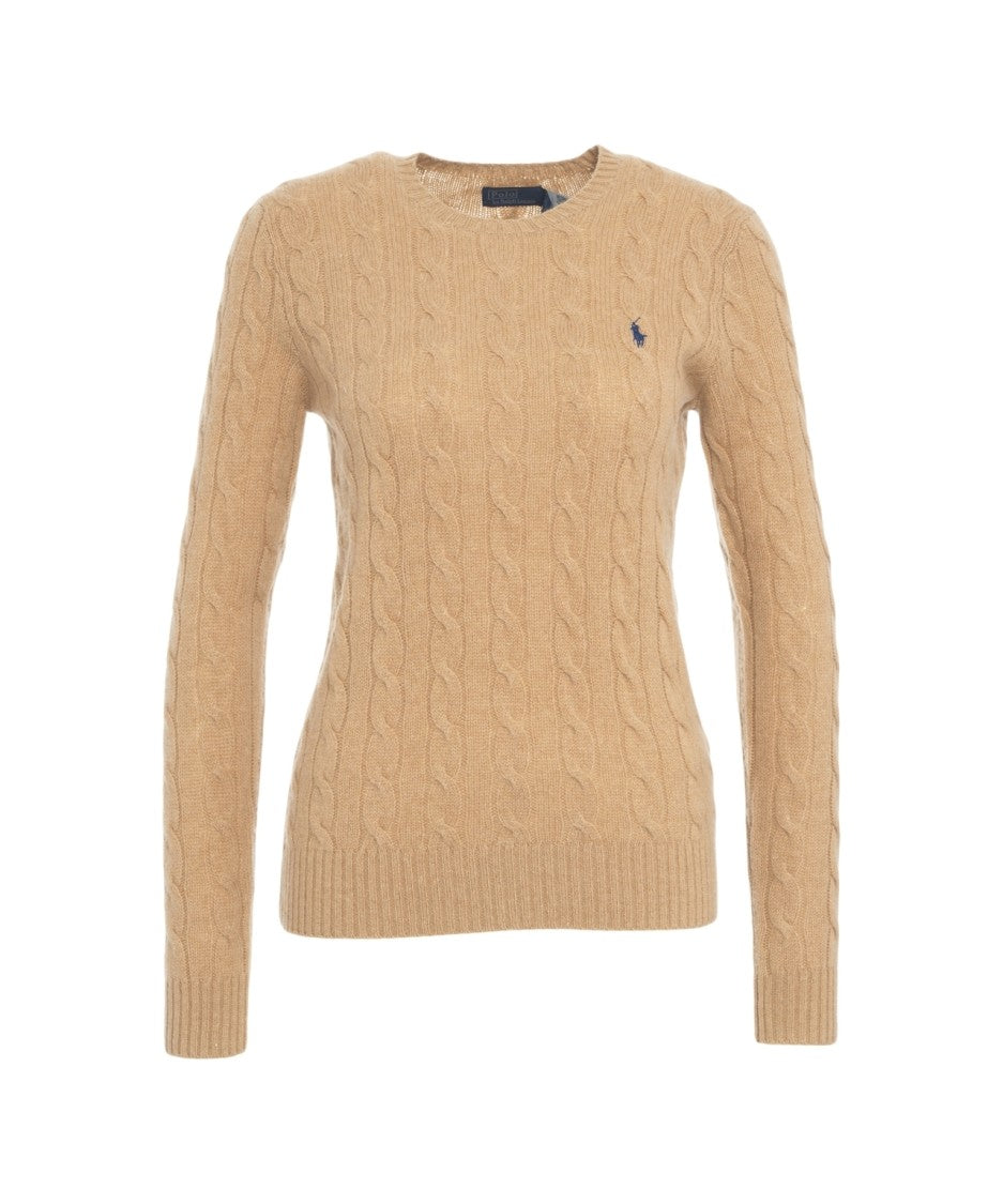 Polo Ralph Lauren Cable-Knit Sweater With Round Neckline