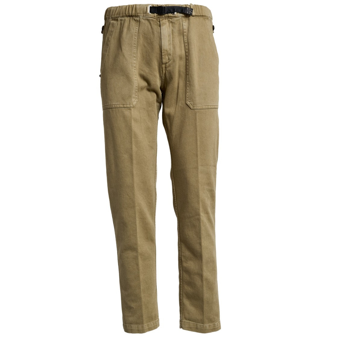 White Sand Fatigue Long Pants In Bull Cotton