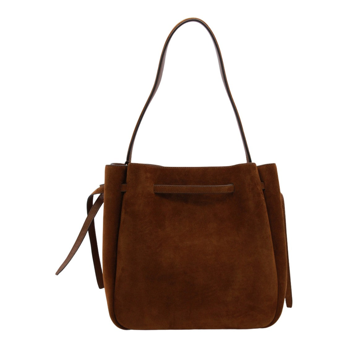 Tory Burch Medium Suede Bag With  And Gold-Tone Detail