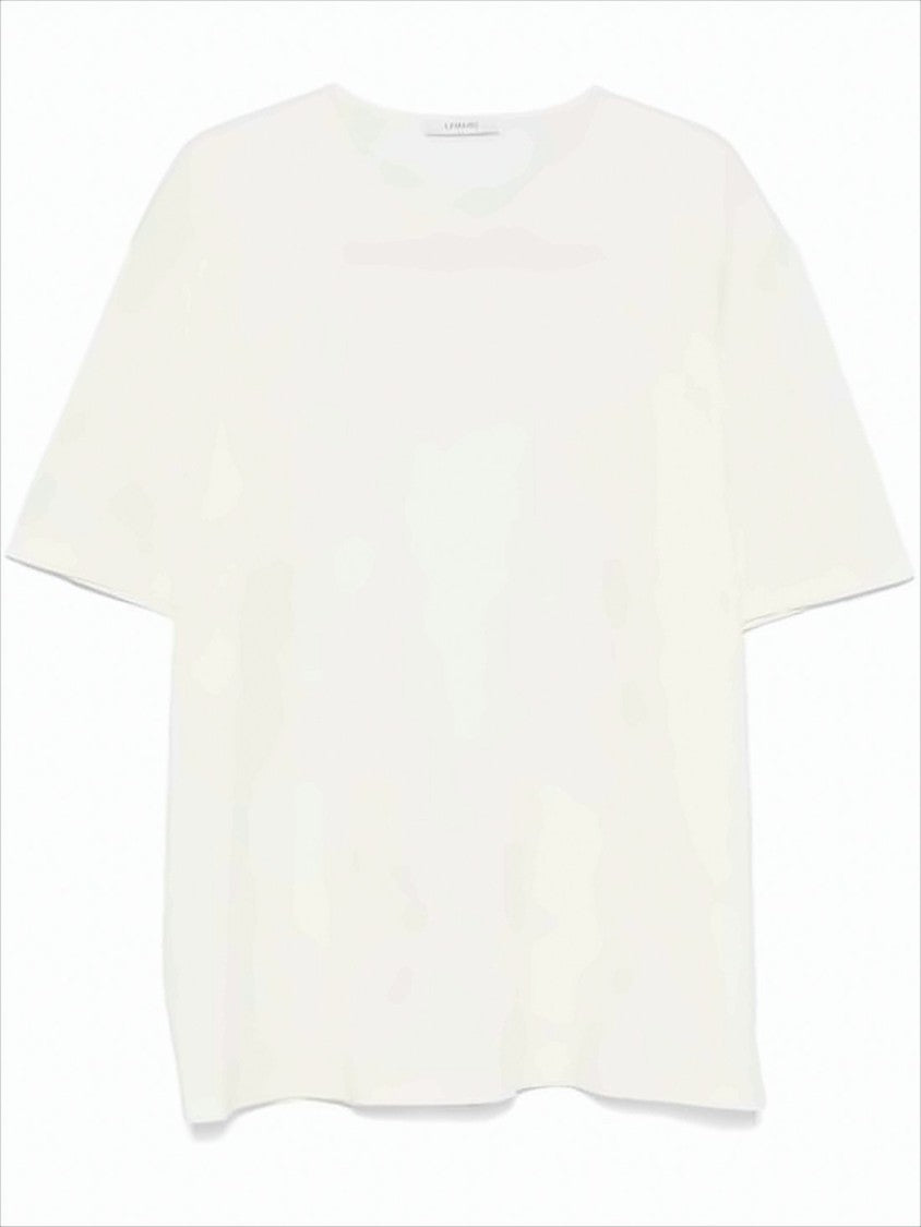 Lemaire Short-Sleeve T-Shirt With Classic Crew Neckline