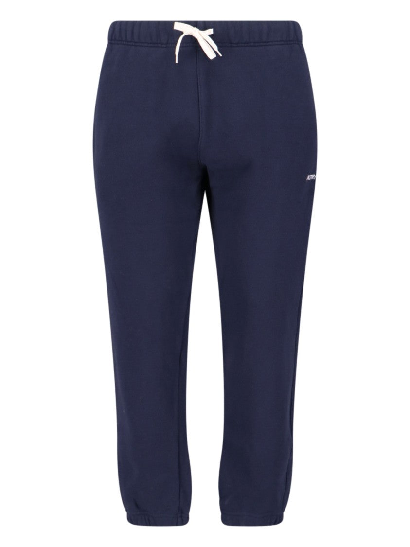 Autry Logo Sweatpants – Navy Blue