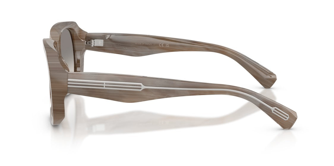 Brunello Cucinelli Grey 0Bc4027s Translucent Marbled Oversized Square Sunglasses