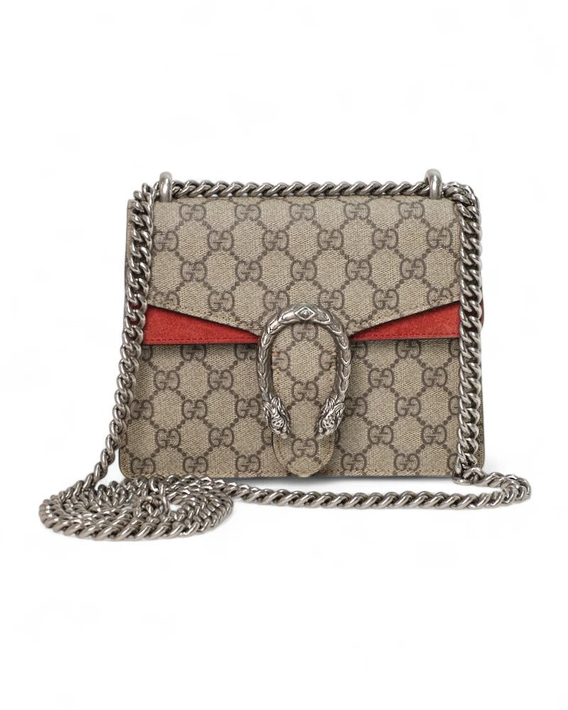 Gucci Dionysus Mini Gg Supreme Red