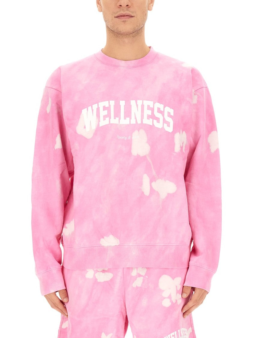 Sporty And Rich Relaxed Fit Tie-Dye Sweatshirt