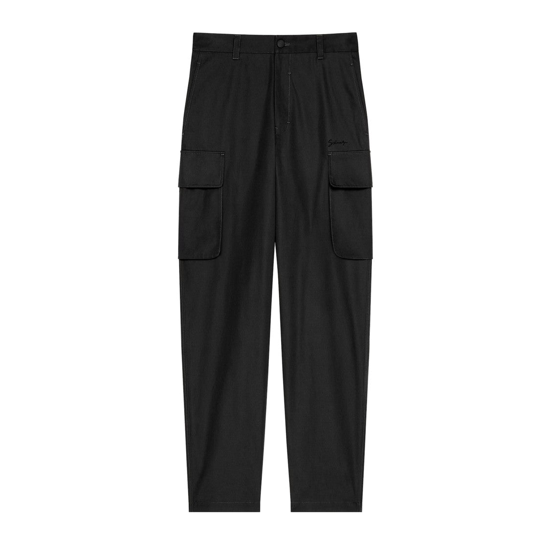 Givenchy Cargo-Style Black Trousers With Relaxed Fit