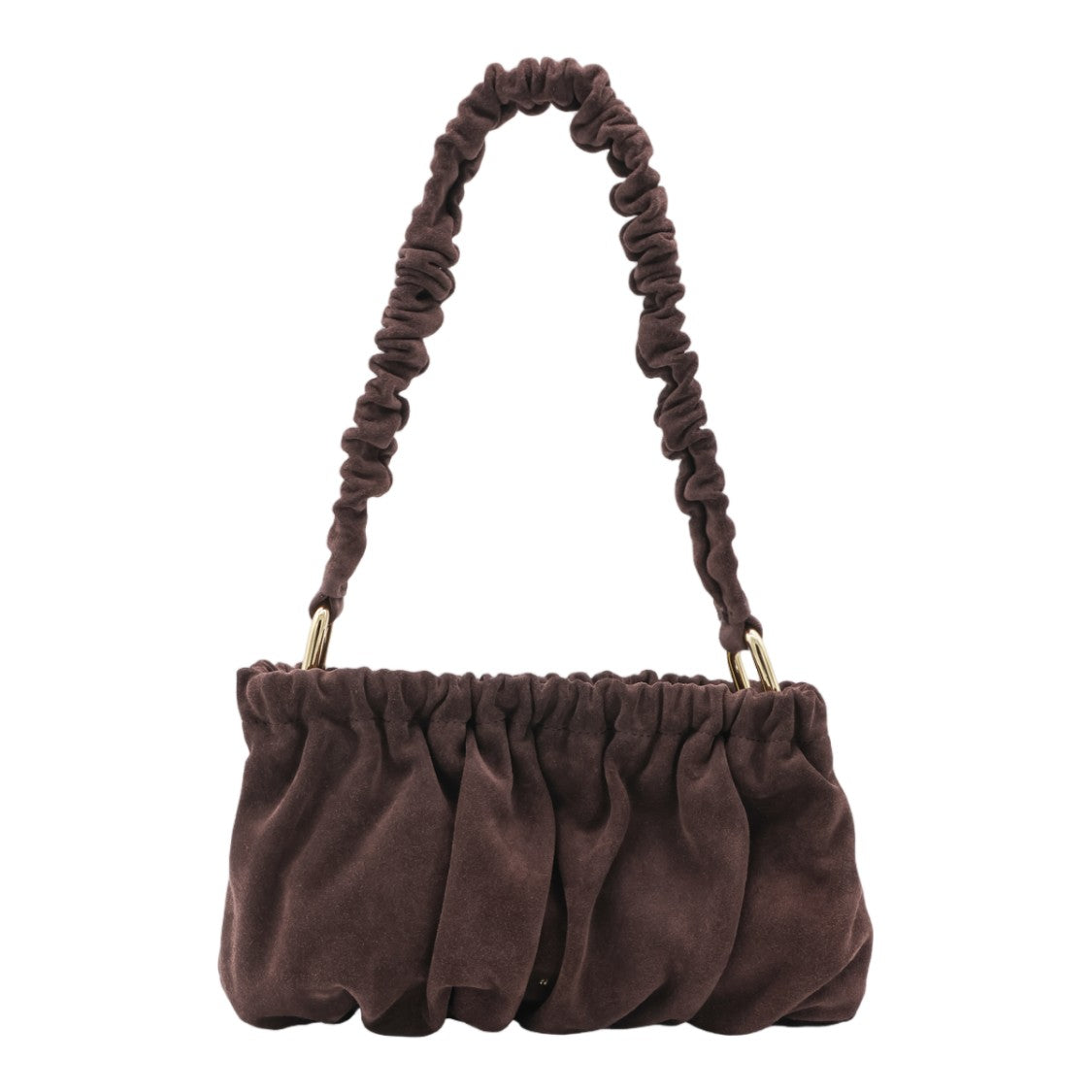 Marni Ruched Plush Shoulder Bag