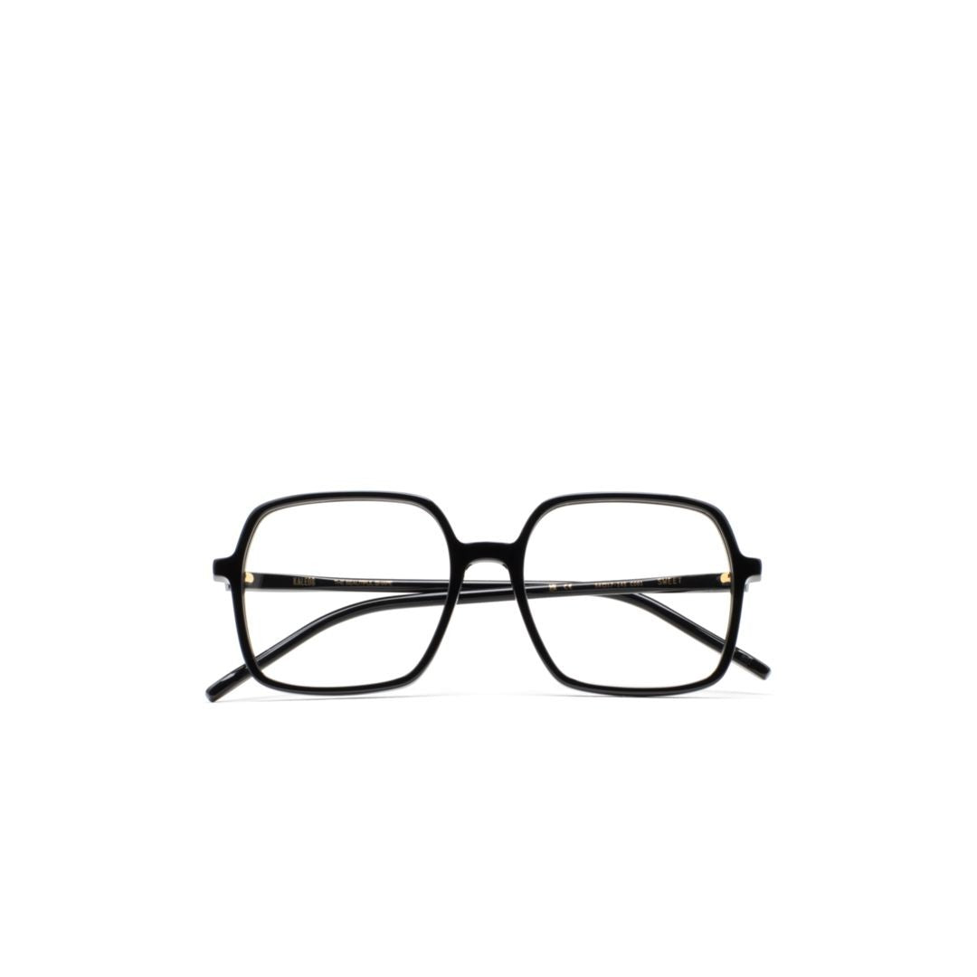 Kaleos Sweet Geometric Black Eyeglasses With Minimalist Design