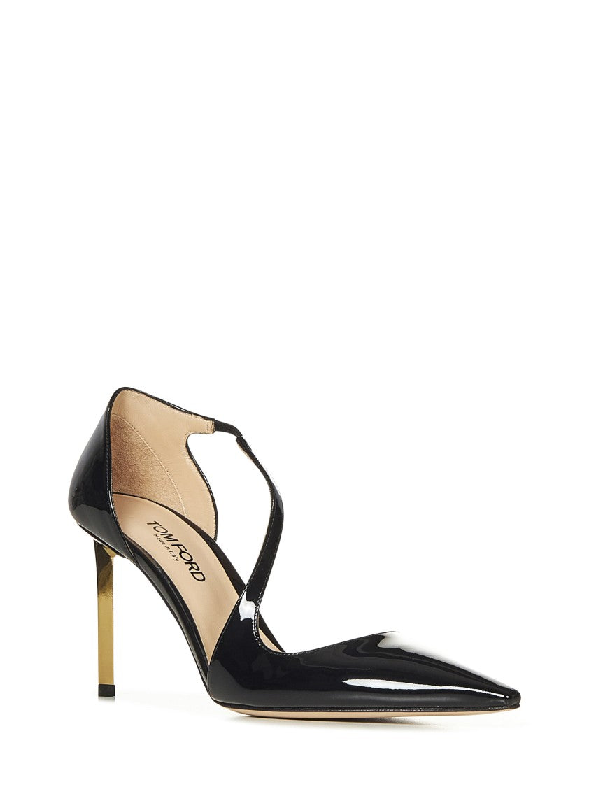 Tom Ford Black Leather Pumps