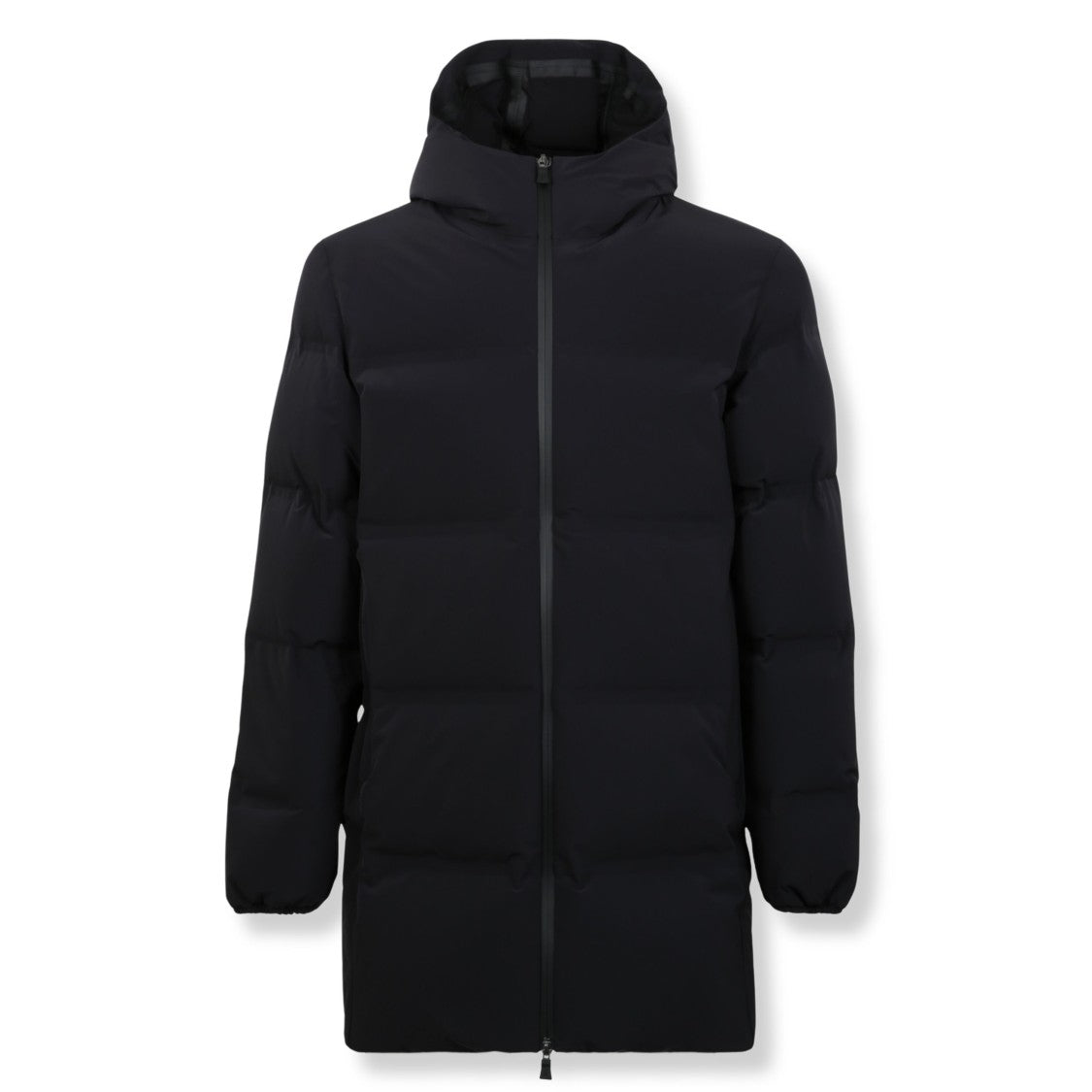 Herno Medium-Length Puffer Jacket With Streamlined Silhouette And High Collar