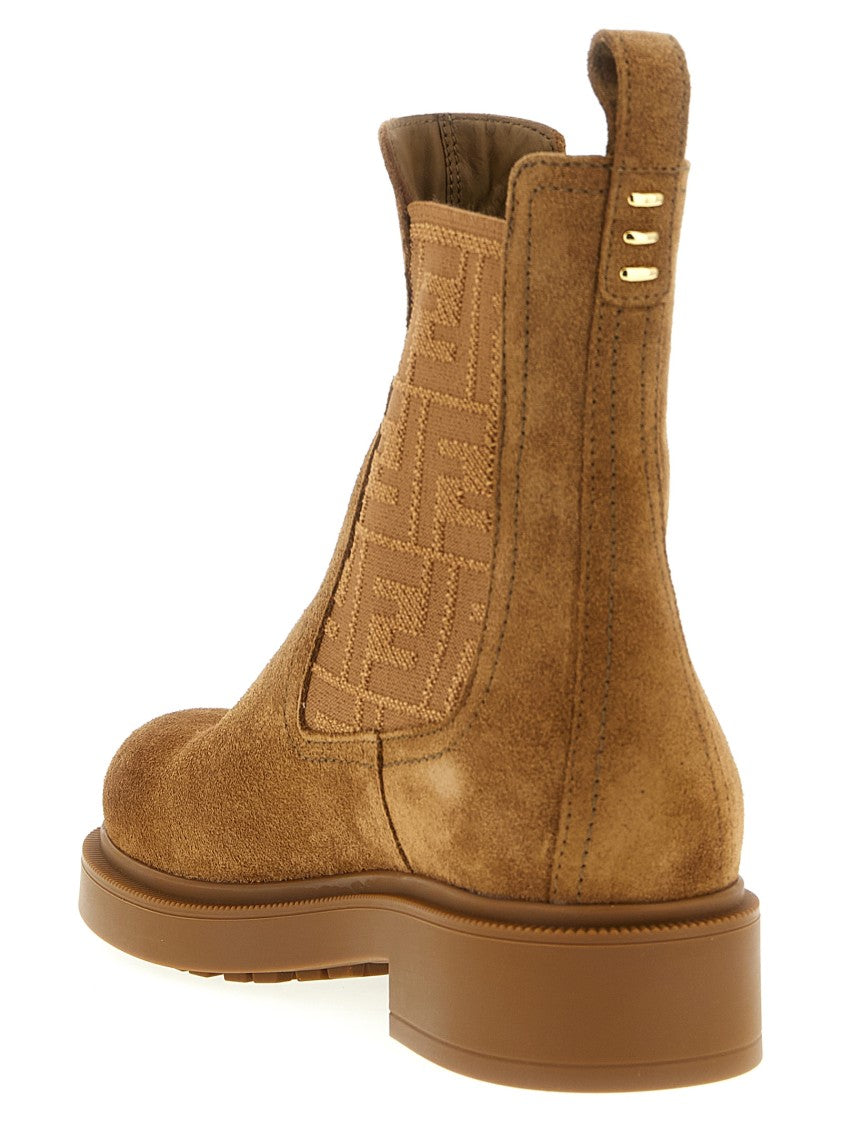 Fendi ' Filo' Ankle Boots