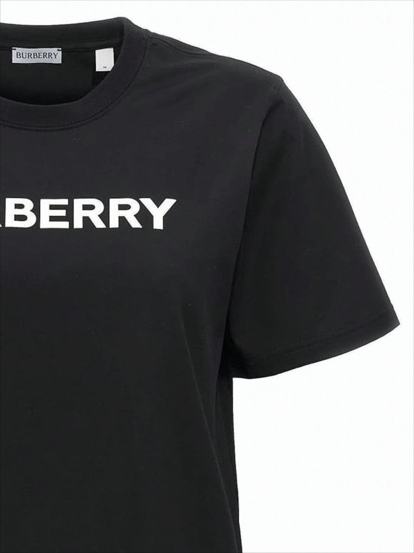 Burberry Classic Black T-Shirt With Bold Logo