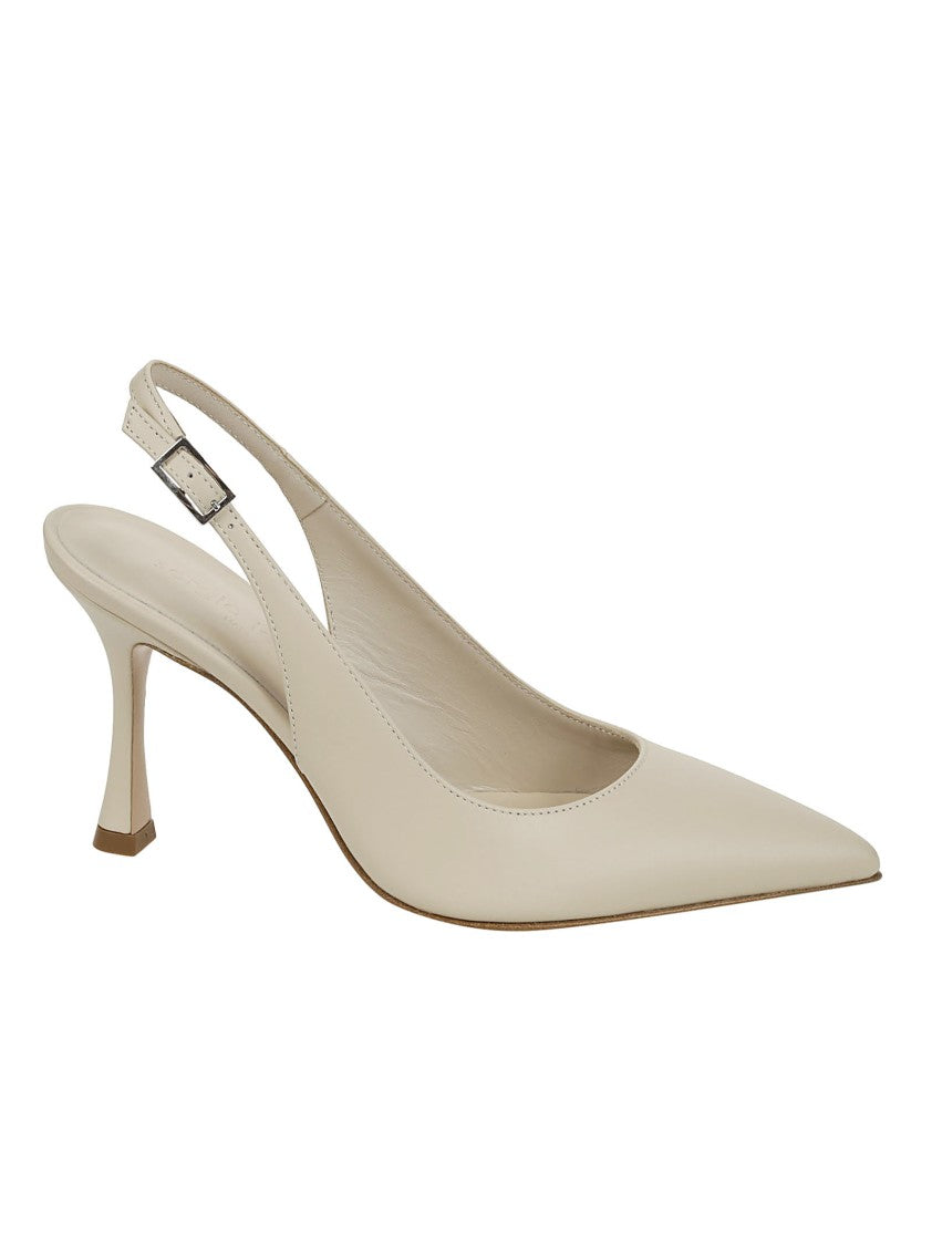 Sergio Levantesi Pointed Toe Slingback Heels