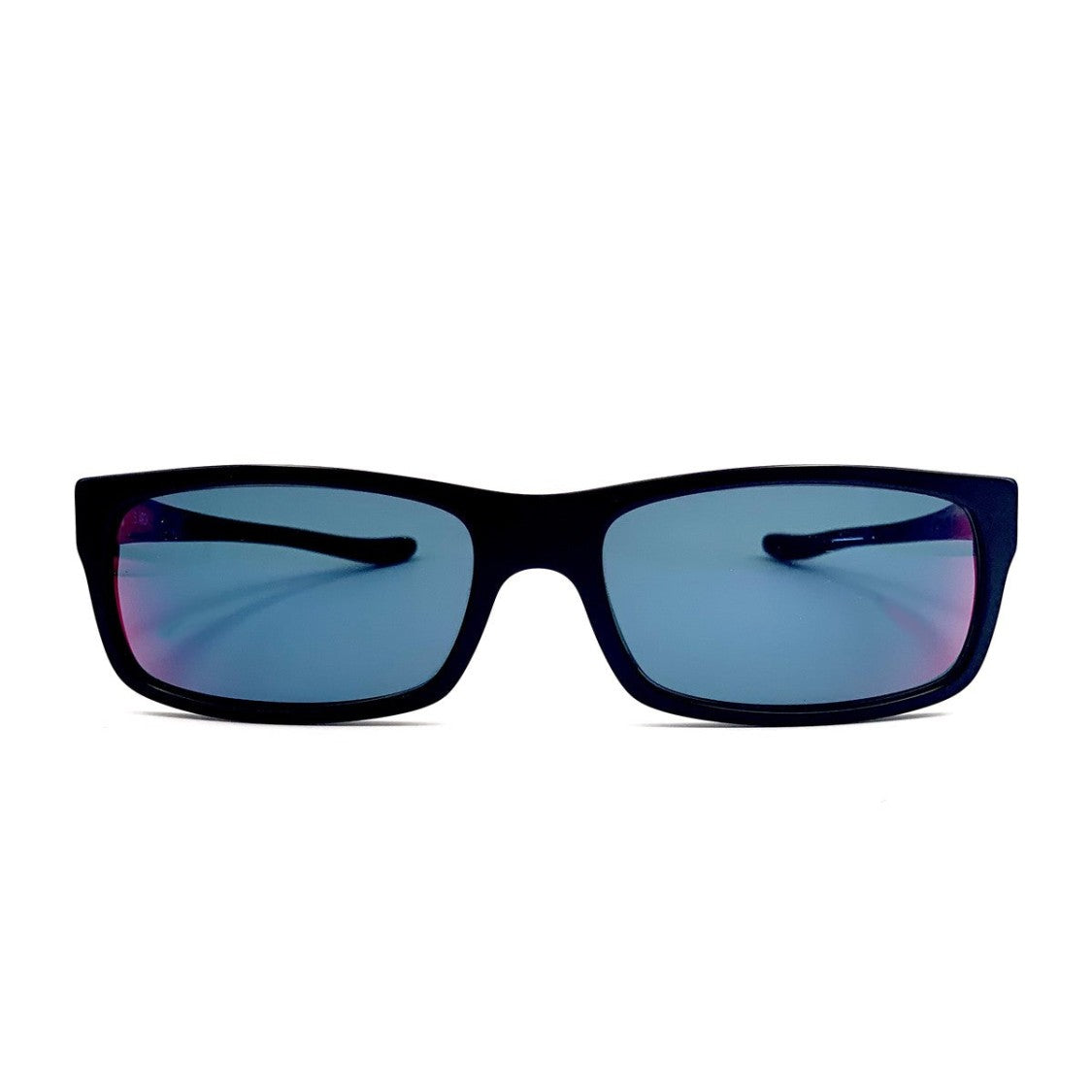 Starck Red Pl1039 Acetate Rectangular Sunglasses