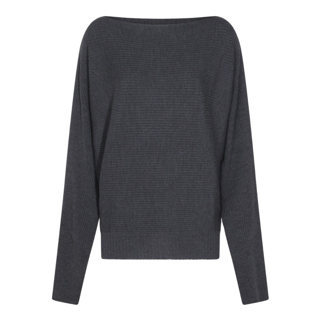 Aya Muse Relaxed Fit Black Sweater