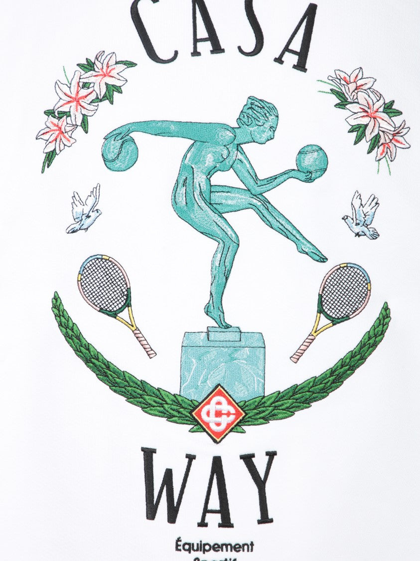 Casablanca Graphic Print White T-Shirt