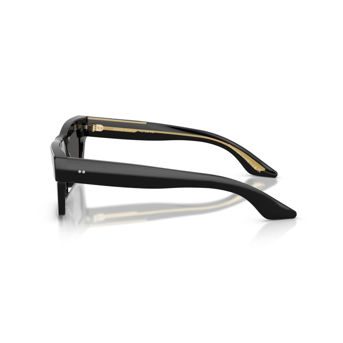 Oliver Peoples 0Ov5607su Bold Rectangular Frame Black Acetate Sunglasses