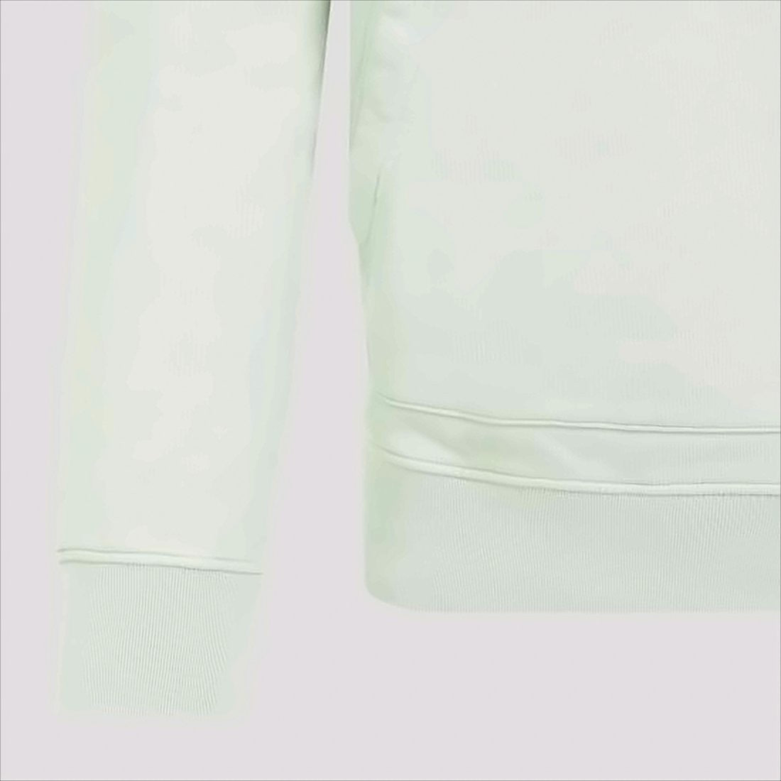 Stone Island White Cotton Hoodie