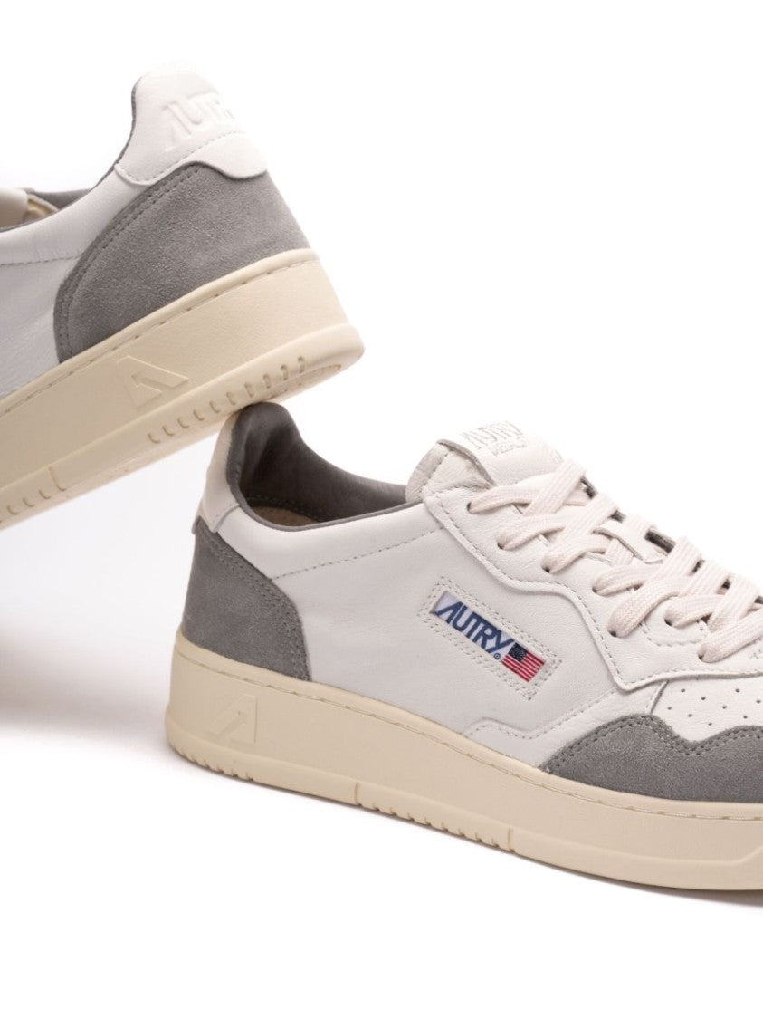 Autry Smooth And Suede Leather Sneakers