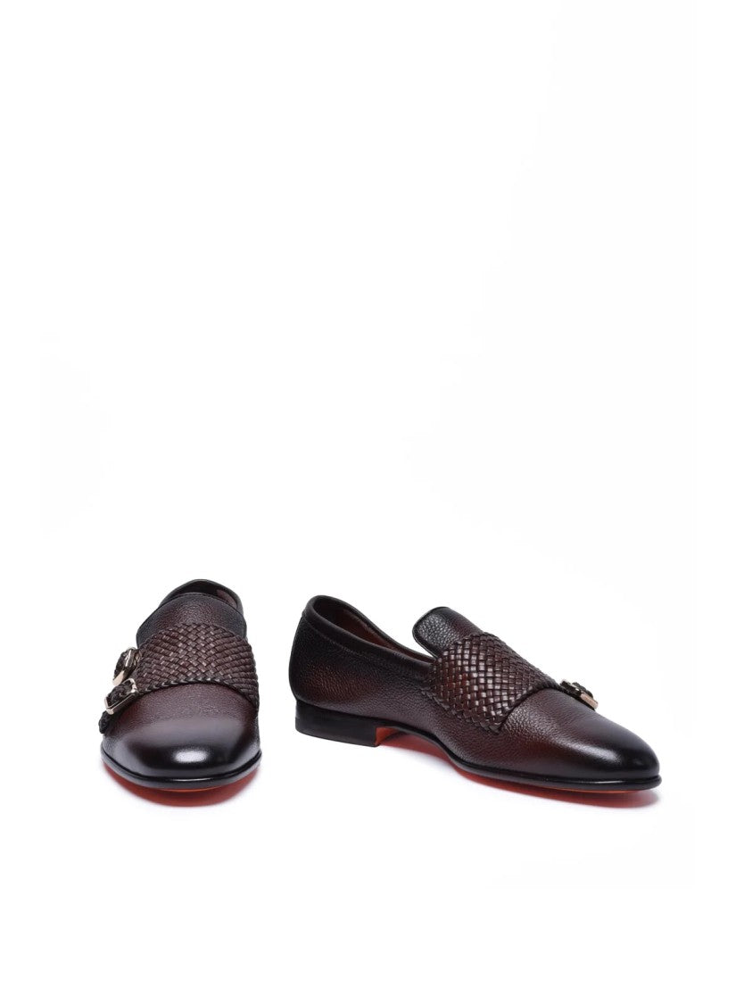 Santoni Men's Loafers - Brown