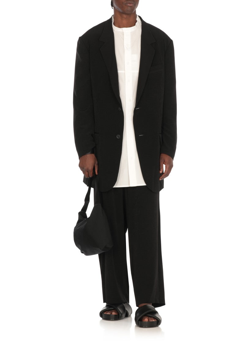 Yohji Yamamoto Minimalist White Cotton Shirt