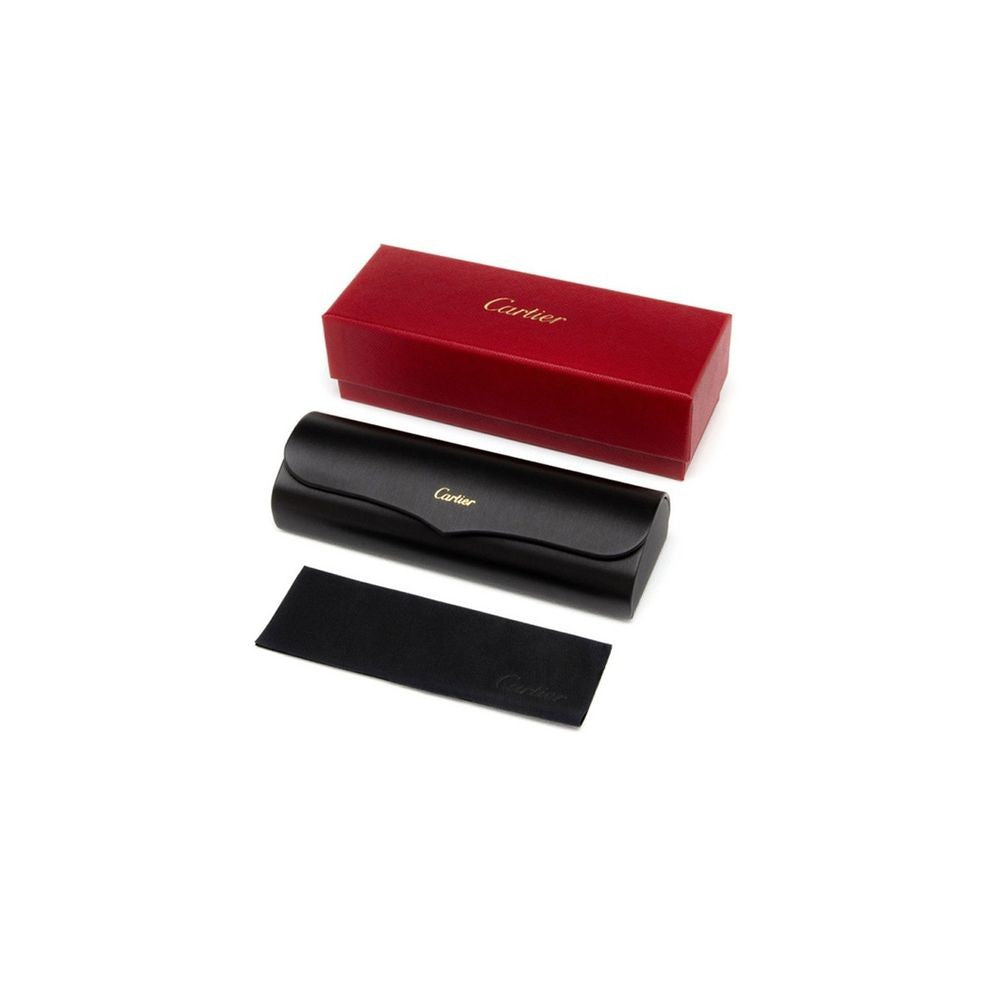 Cartier Ct0599o Panthère De Rimless Silver-Toned Optical Glasses