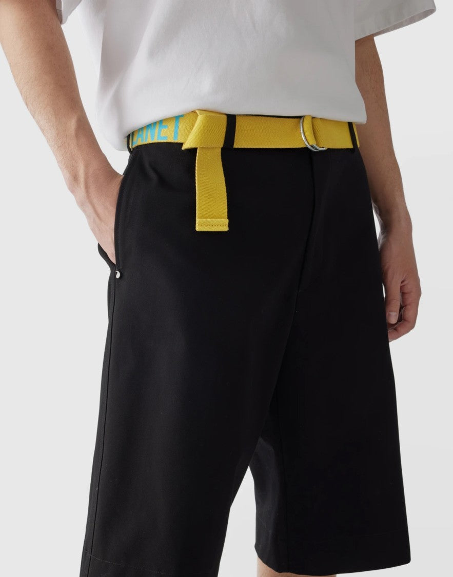 Dsquared2 One Life One Planet Logo Tape Belt