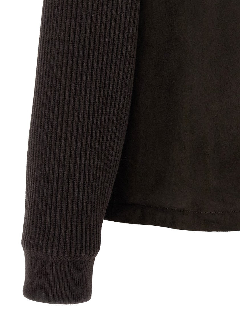 Brioni Suede Bomber Jacket