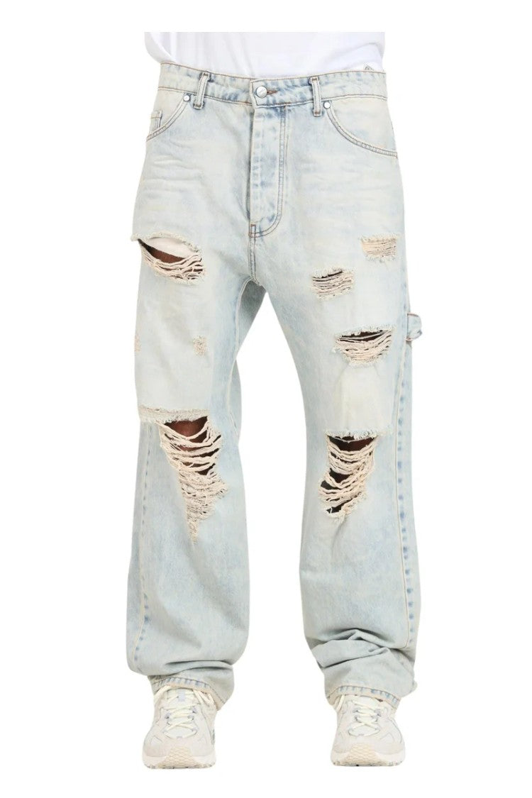 Gavensemble Light Blue Straight Fit Jeans