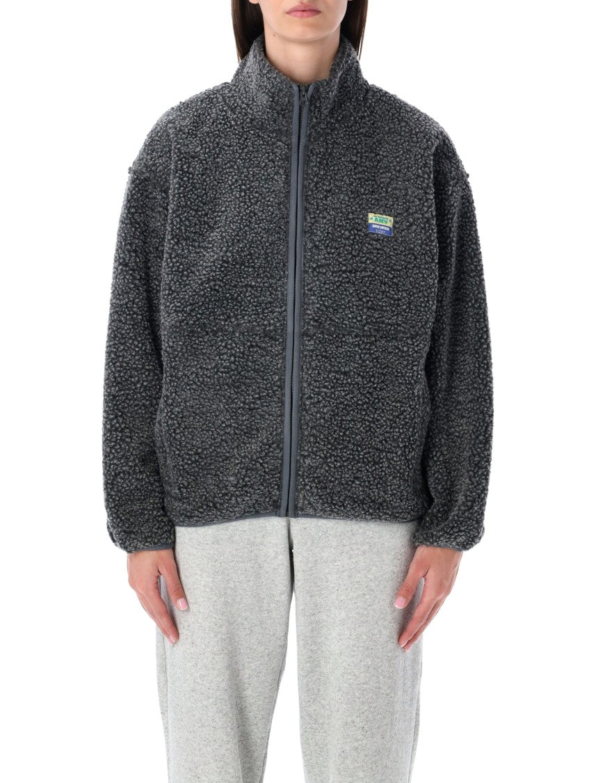 American Vintage Hok Town Pile High-Collar Full-Zip Fleece Jacket