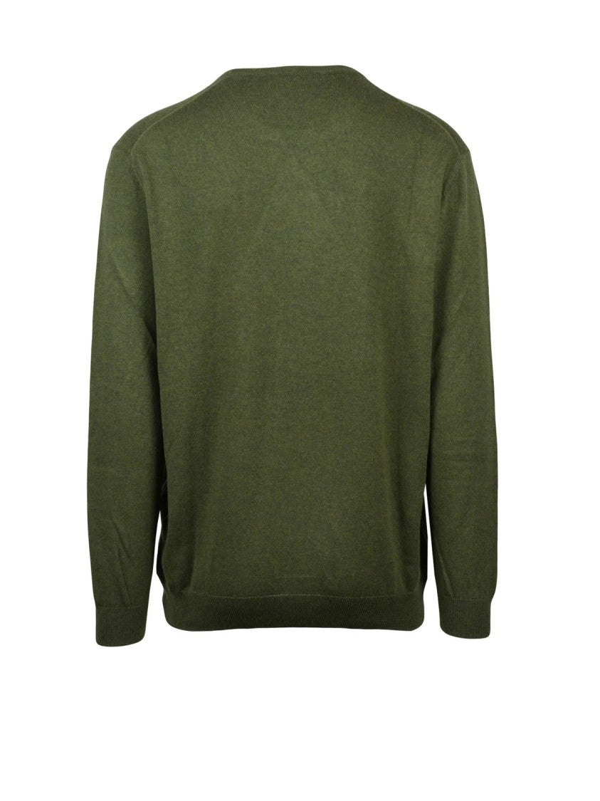 Cashmere Company P. Crewneck Sweater In Soft Cotton-Cashmere Blend