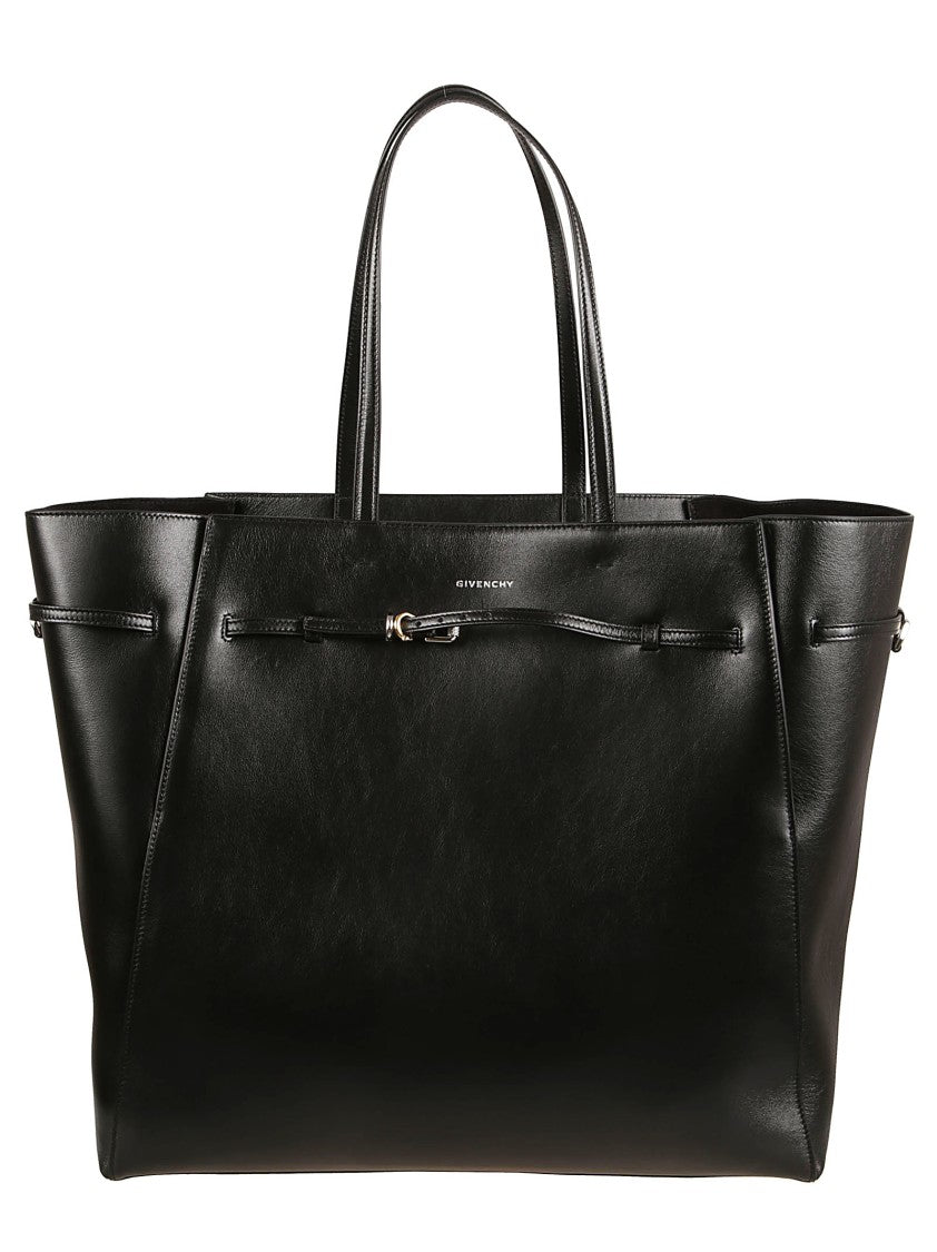 Givenchy Black Calf Leather Tote Bag