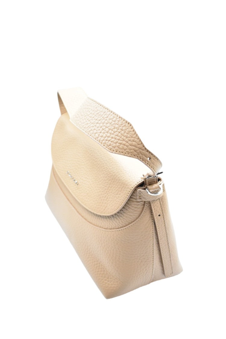 Orciani White Hand Shoulder Versatile Daily Handbag