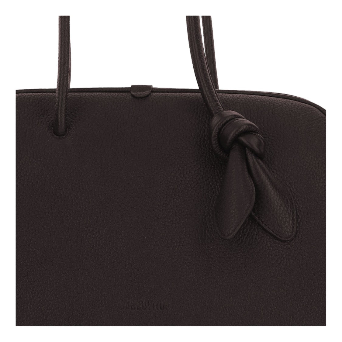 Jacquemus Calfskin Bag With Bow Detail And Structured Silhouette