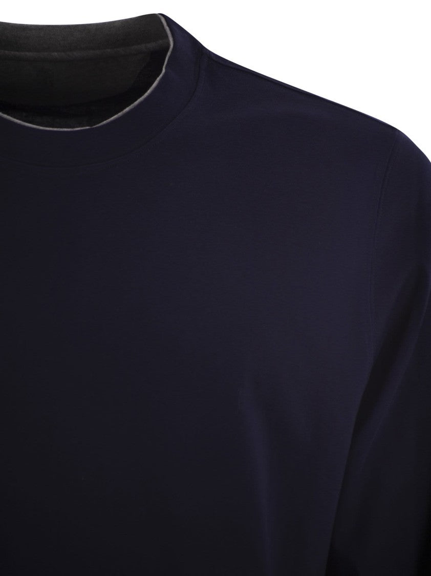 Brunello Cucinelli Crew-Neck Cotton Jersey T-Shirt