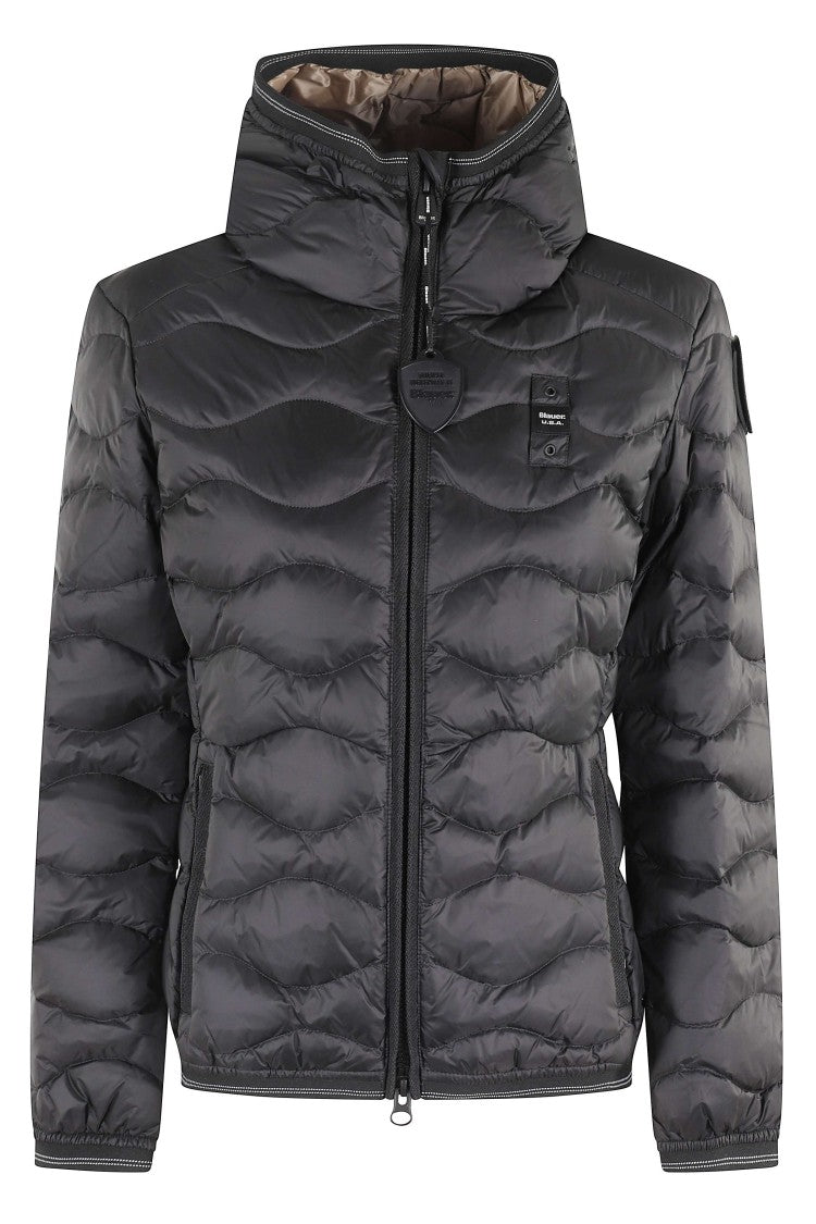 Blauer Camelia Jacket With Quilted Design And Padded Texture