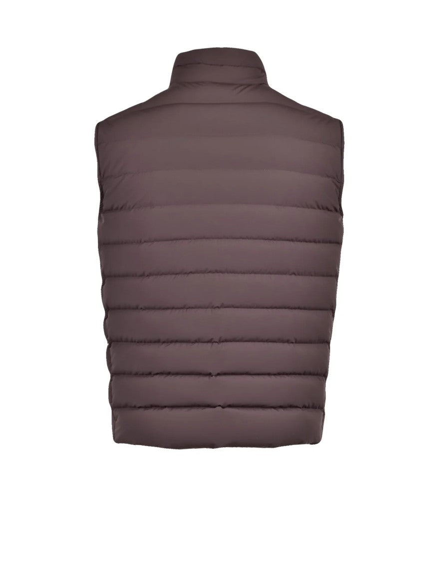 Oosy Brown Insulated Polyamide Vest