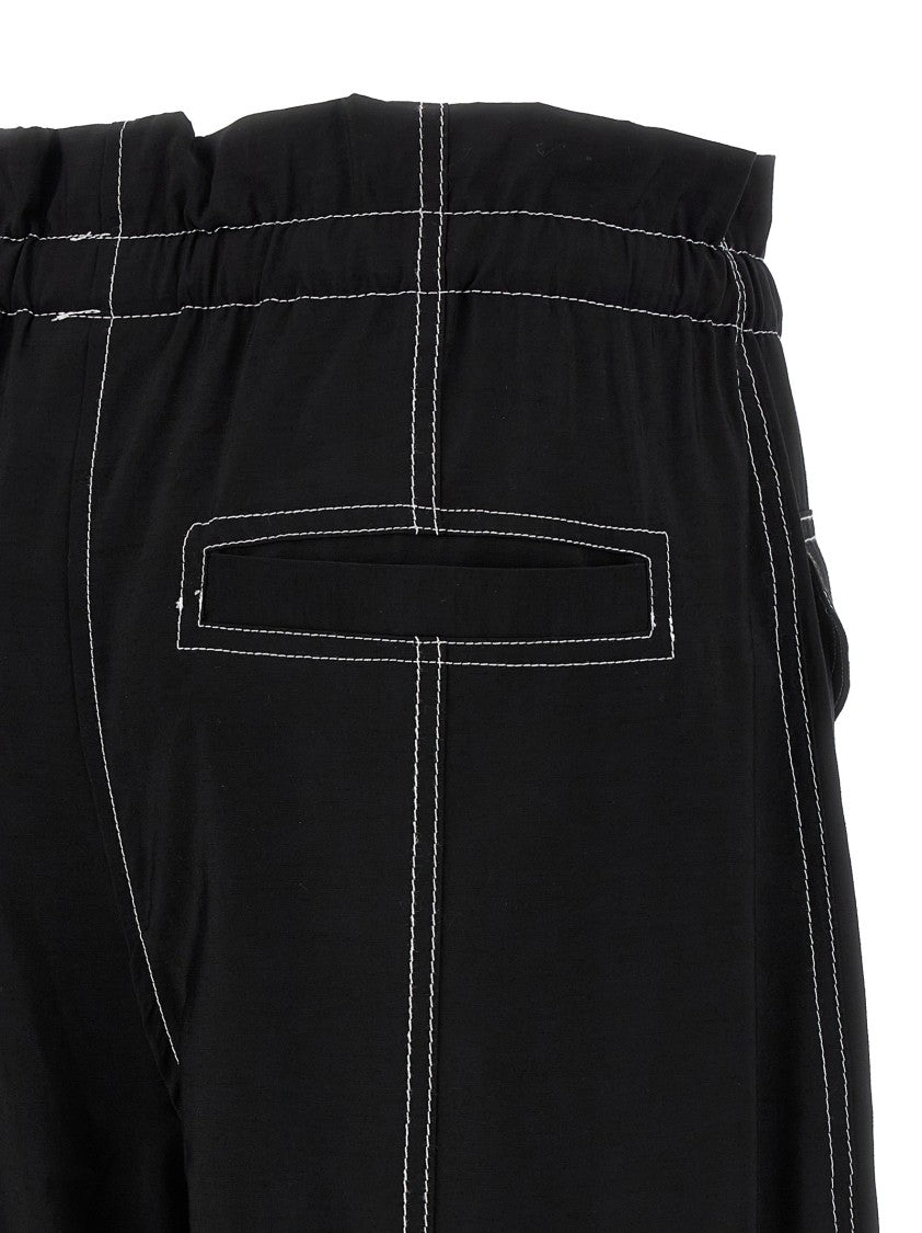 Ganni Light Slub Pocket' Pants