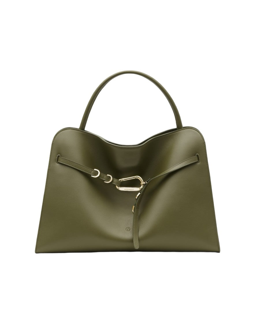 Biasia Medium Handbag With Structured Silhouette And Gold-Tone Detail