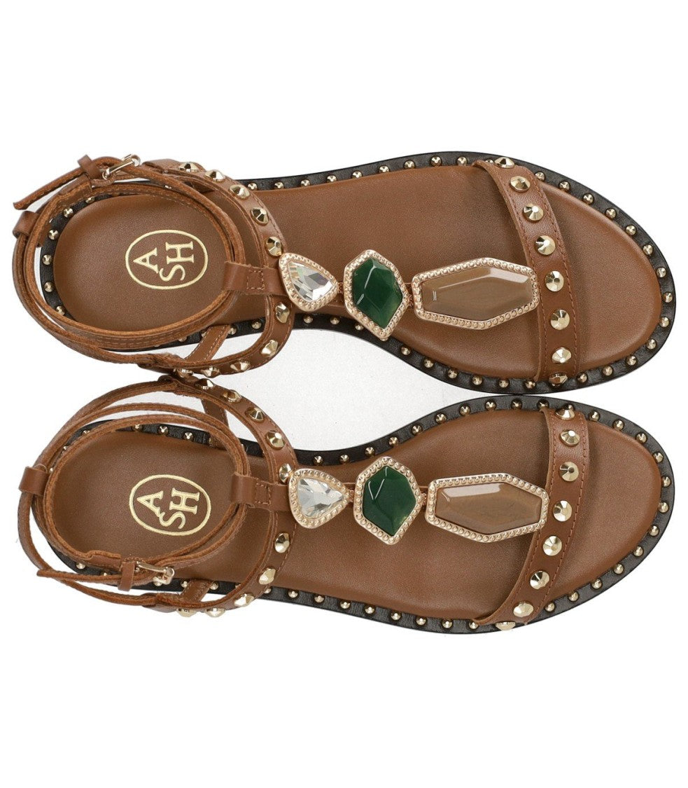 Ash Penny Cinnamon Flat Sandal