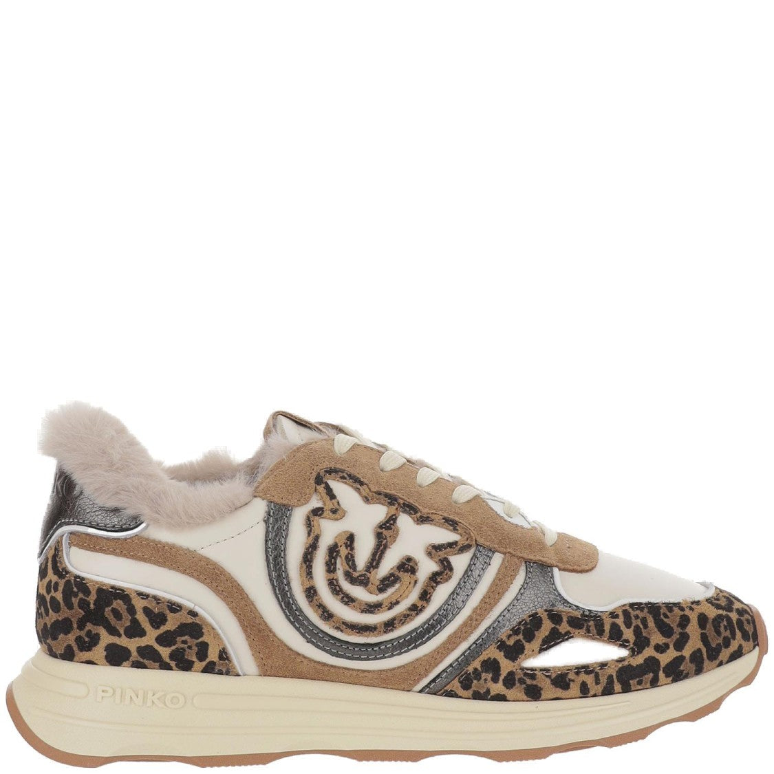 Pinko Zoe 01 Leather Sneakers