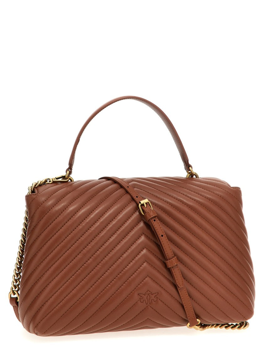 Pinko 'Big Lady Love Bag Puff Chevron' Handbag